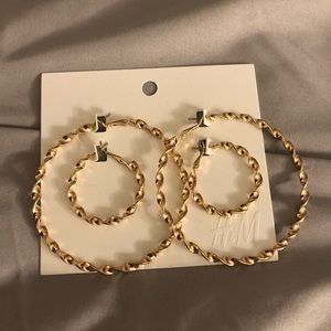 H&M ✨Gold Hoops